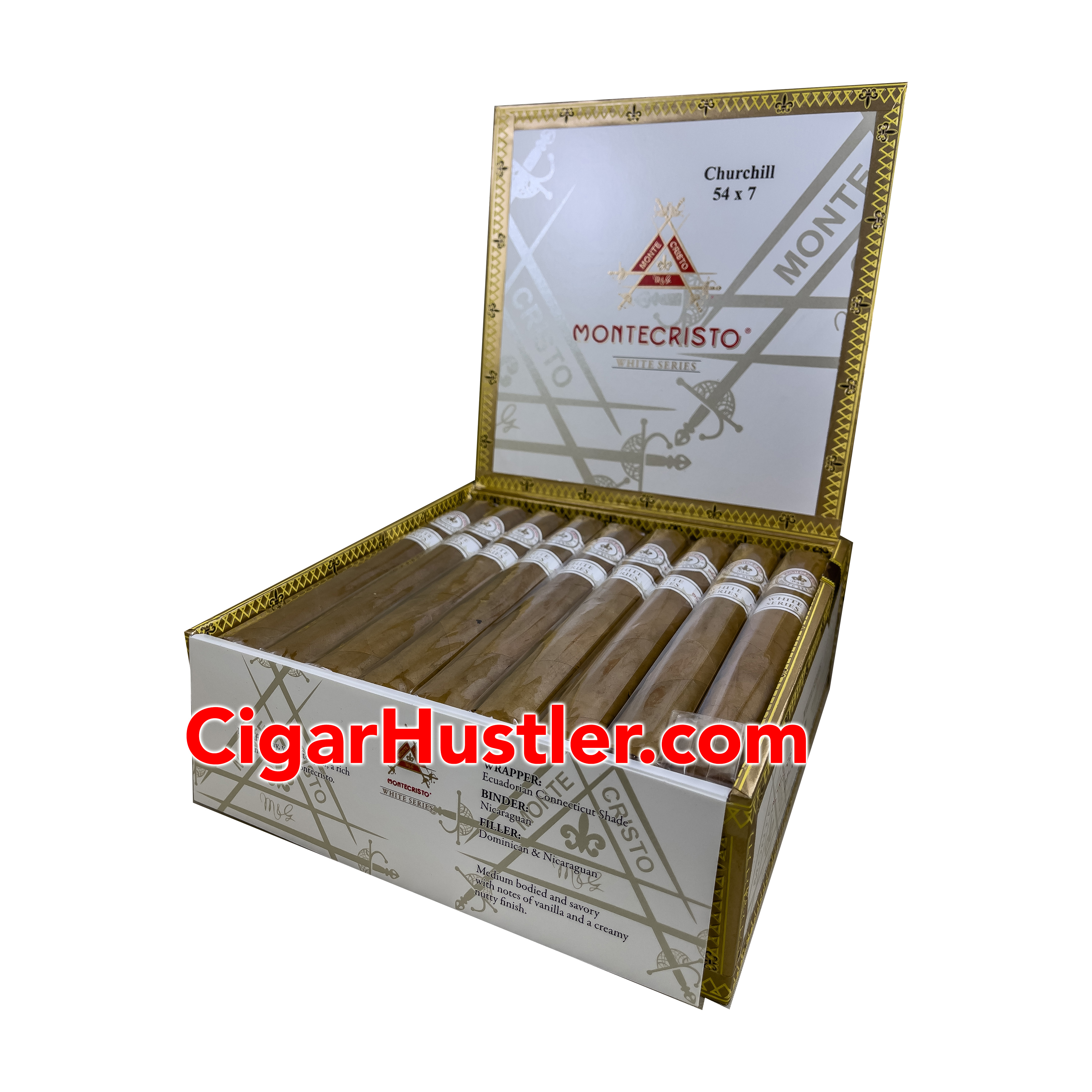 Montecristo White Series Churchill Cigar - Box